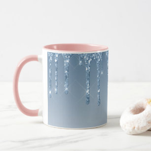 Tropfflasche Glitzer Tasse
