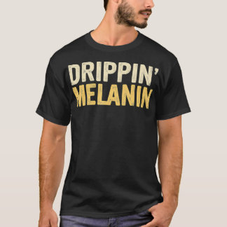 Tropfmelanin Retro Vintag T-Shirt