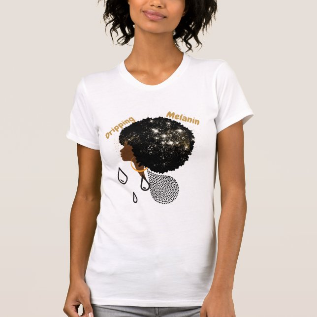 Tropfmelanin-T - Shirt (Vorderseite)