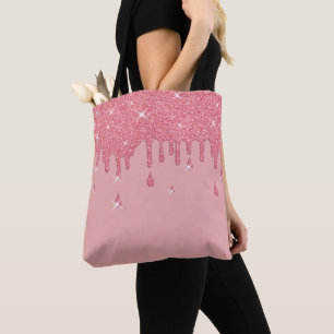 Tropfrosa Glitzer-Effekt und Glitzern