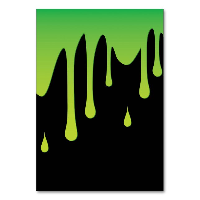 Tropfschleife Tischnummer (Vorderseite)