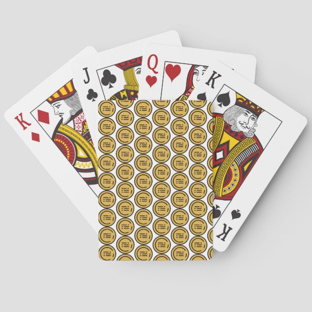 Trophäe-1 Spielkarten (Rückseite)