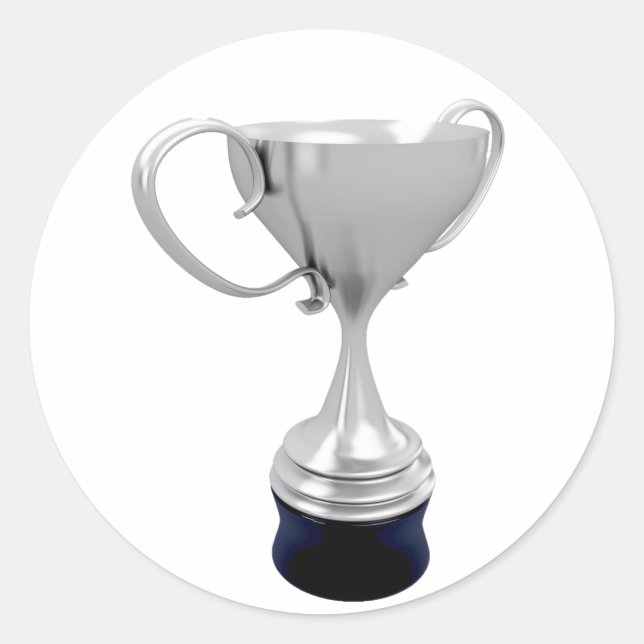 Trophäe-Aufkleber Runder Aufkleber (Vorderseite)