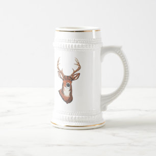Trophäe-Dollar-Gestell-Berg Bierglas