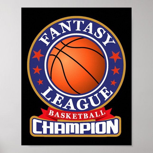 Trophäe für den Sieg der Fantasy Sketll League-Mei Poster (Vorne)