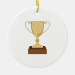 Trophäe Keramik Ornament