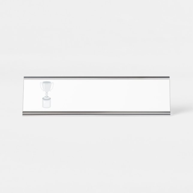 Trophäe Schreibtischnamensplakette (Vorderseite )