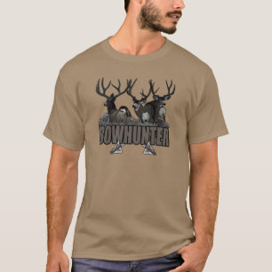 Trophäe sträubt sich Bowhunter T-Shirt