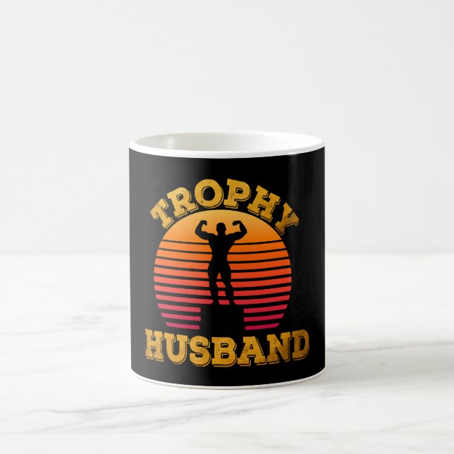 Trophäen-Ehemann Kaffeetasse (Mittel)