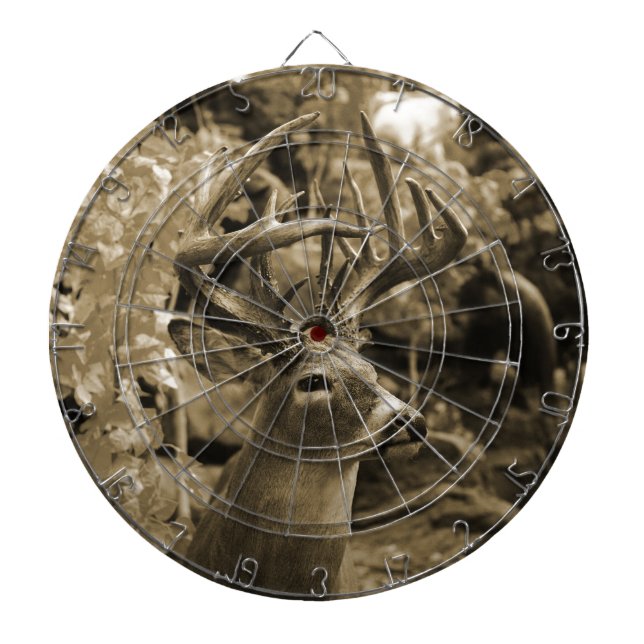 Trophäenhirsch Dartscheibe (vorne)