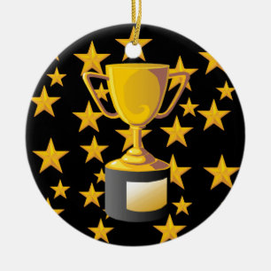 TROPHIEN KERAMIKORNAMENT