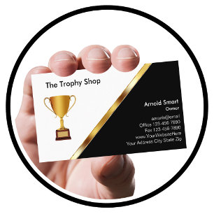 Trophy-Auszeichnungen Visitenkarten Visitenkarte
