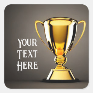 Trophy Classic Round Sticker
