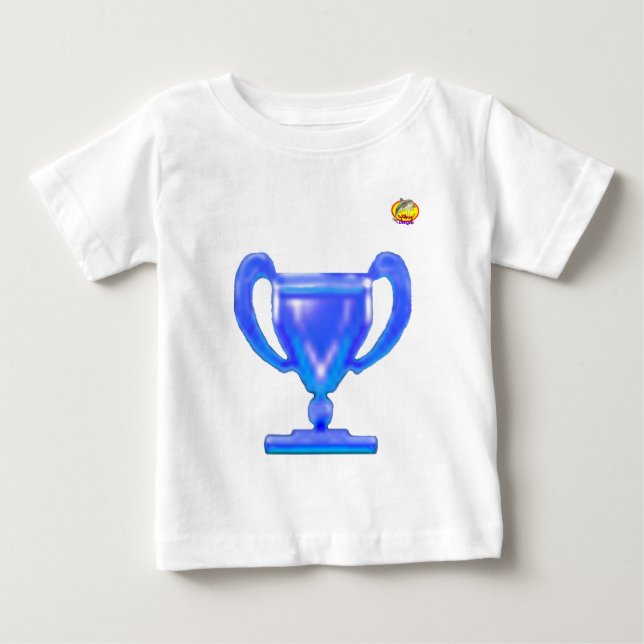 Trophy Cup Gibney The MUSEUM Zazzle Geschenke Baby T-shirt (Vorderseite)