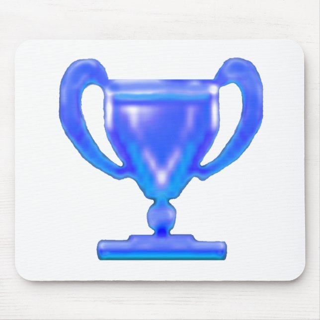 Trophy Cup Gibney The MUSEUM Zazzle Geschenke Mousepad (Vorne)