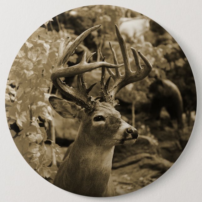 Trophy Deer Button (Vorderseite)