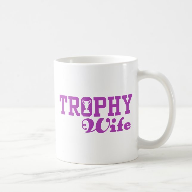 Trophy-Ehefrau Kaffeetasse (Rechts)