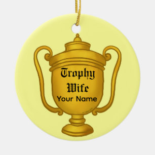 Trophy-Ehefrau Keramikornament