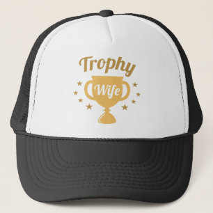 Trophy-Ehefrau Truckerkappe