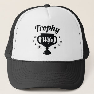 Trophy-Ehefrau Truckerkappe
