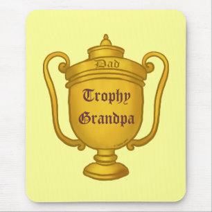 Trophy Grandpa Mousepad