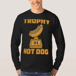 Trophy Hot Dog Award Gewinner-Preis T-Shirt
