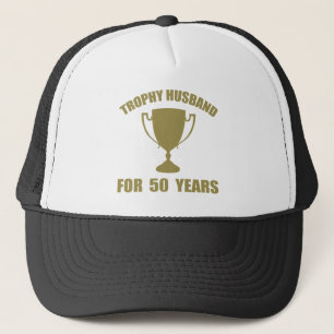Trophy Husband 50 Jahre lang Truckerkappe