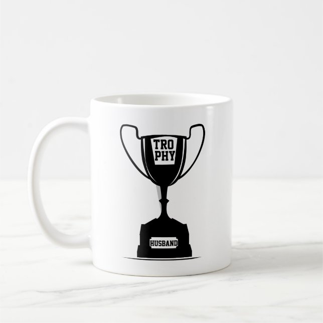 Trophy Husband Coffee Tasse (Links)