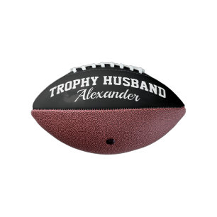 Trophy Husband Mini-Fußball-Geschenk für verheir Football