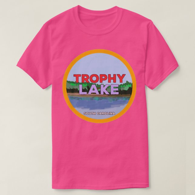 Trophy Lake South olina T-Shirt (Design vorne)