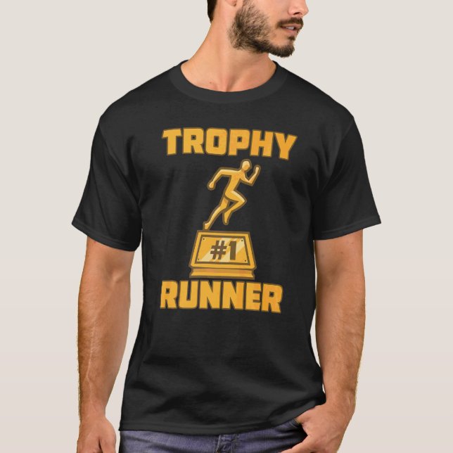 Trophy Runner Award Gewinner des Teilnahmepreises  T-Shirt (Vorderseite)