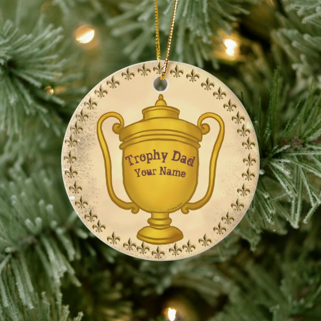 Trophy Vater Keramik Ornament (Baum)