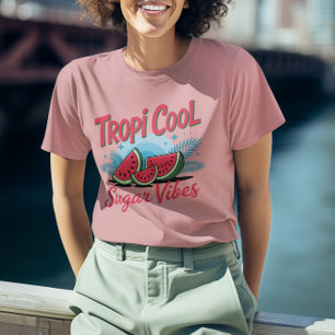 Tropi Coole Zucker Vibes Tri-Blend Shirt