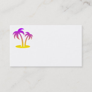 Tropic Island Business Cards Visitenkarte