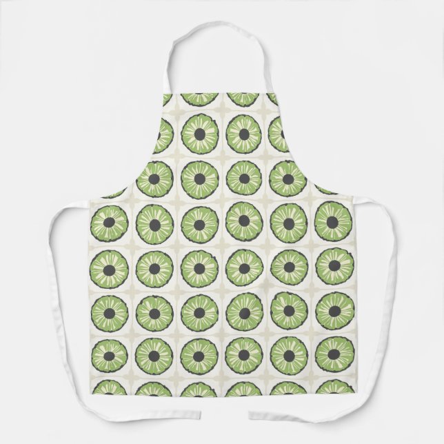 Tropic Slice Leafy Green Schürze (Vorderseite)