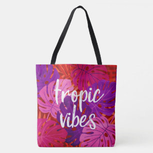Tropic Vibes Hawaiian Monstera Leaf Tropische Wärm