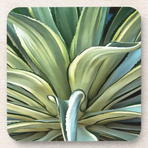 Tropical Agave Art Untersetzer