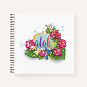 Tropical Aloha Summer Design Notizbuch