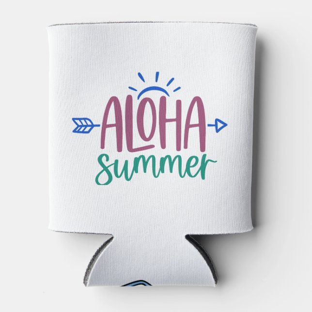 Tropical "Aloha Summer Dosenkühler (Vorderseite)