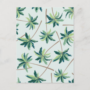 Tropical Australian Foxtail Palm Postkarte