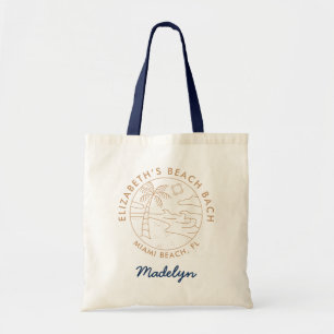Tropical Bachelorette Beach Bach Tragetasche