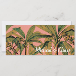 Tropical Bahamas Save the Date Card
