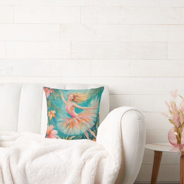 Tropical Ballerina II Pillow Kissen (Liege)