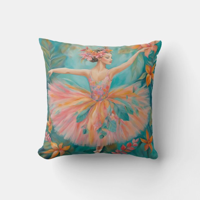Tropical Ballerina VI Pillow Kissen (Vorderseite)
