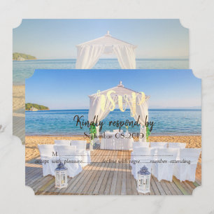 Tropical Beach Arbor UAWG Einladung