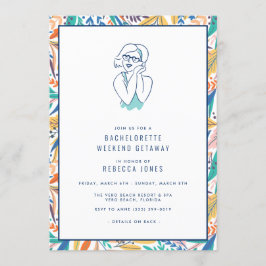 Tropical Beach Bachelorette Weekend Erreichbarkeit Einladung