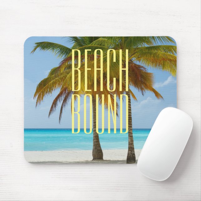 Tropical Beach Bound Mousepad (Mit Mouse)