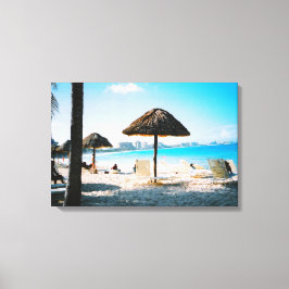 Tropical Beach Canvas Print Leinwanddruck