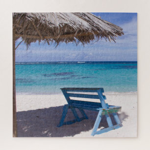Tropical Beach Chair Relax Puzzle