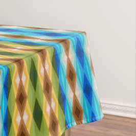 Tropical Beach Colored Kaleidoskop Abstrakt Art Tischdecke